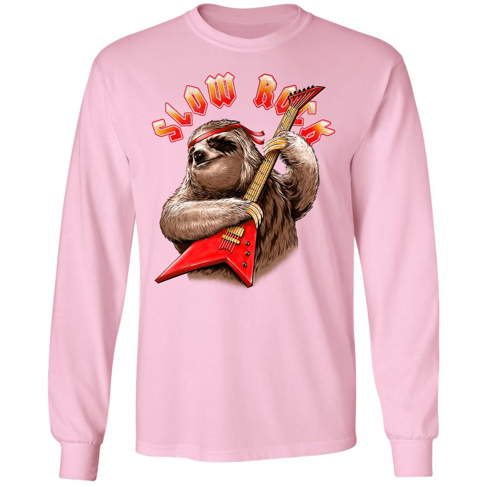 Long Sleeve T-Shirt - AHXZYK5X - Light Pink - 3
