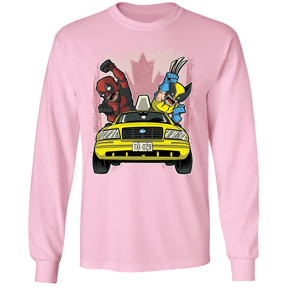 Long Sleeve T-Shirt - 985LFNUC - Light Pink - 3