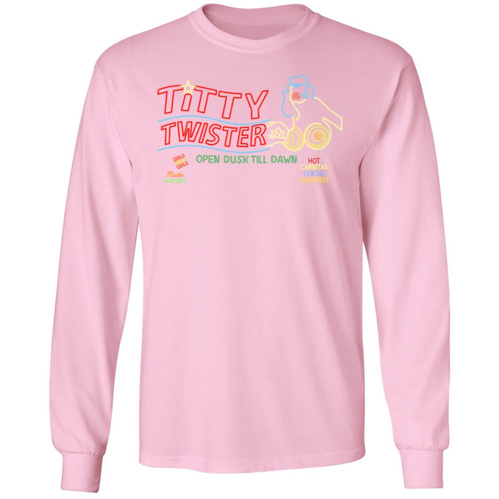 Long Sleeve T-Shirt - GJUTWFY4 - Light Pink - 3