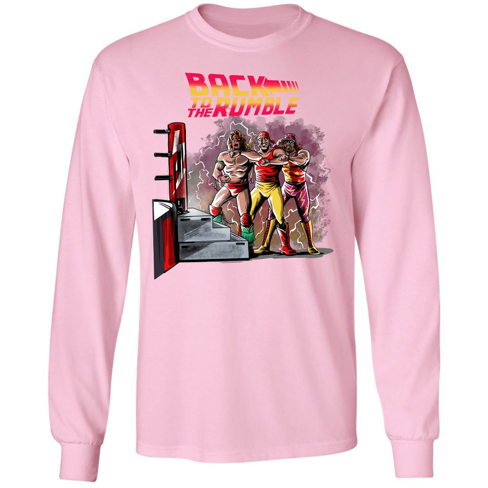 Long Sleeve T-Shirt - RH7S1CDS - Light Pink - 3