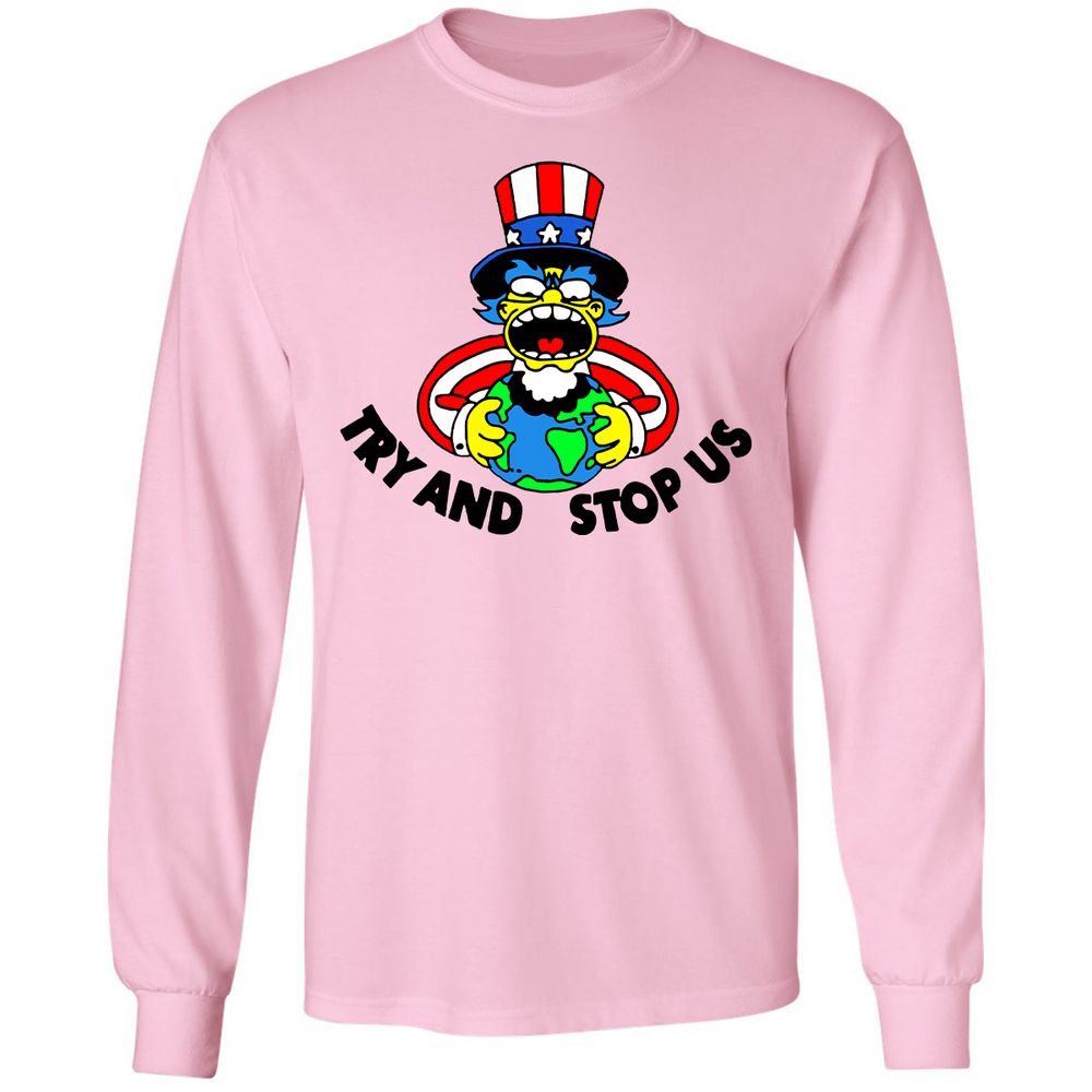Long Sleeve T-Shirt - 6FXG2UZN - Light Pink - 3