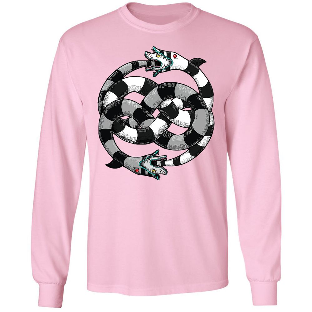 Long Sleeve T-Shirt - FHEYP7HD - Light Pink - 3
