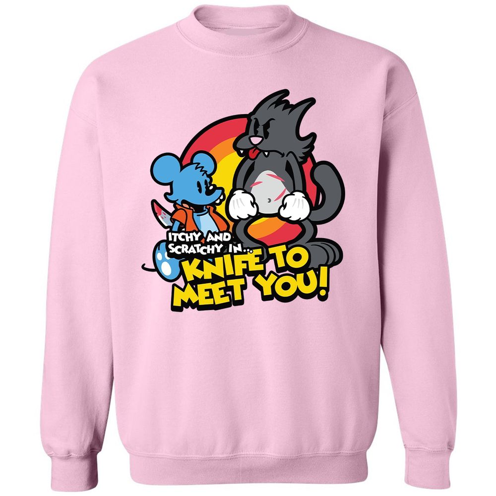 Classic Unisex Sweatshirt - 9VC6F9PX - Light Pink - 3
