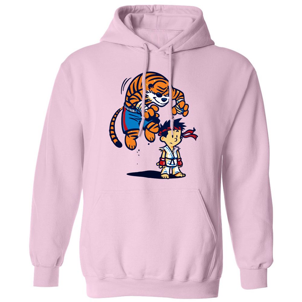 Classic Unisex Hoodie - UBXUMZNG - Light Pink - 3