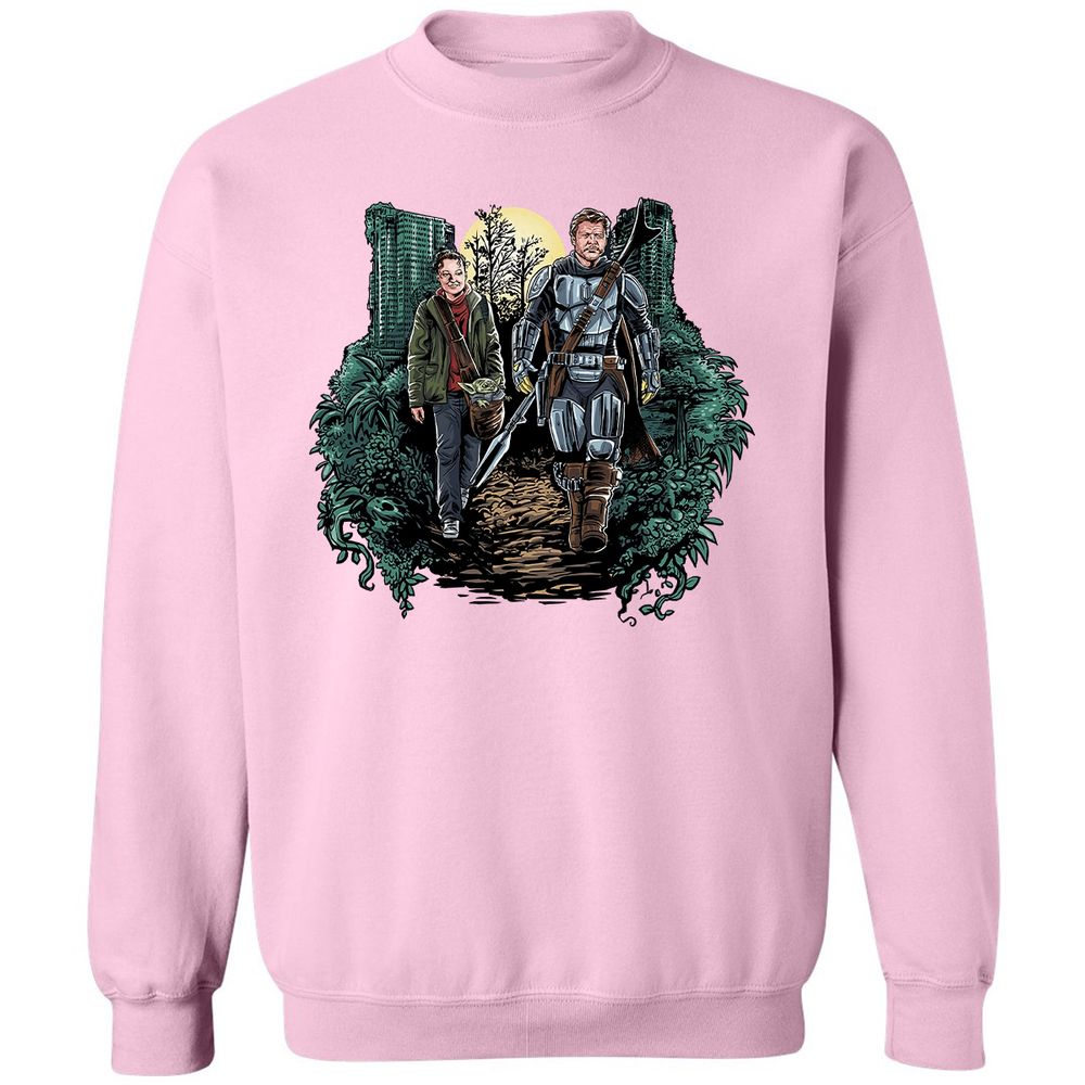 Classic Unisex Sweatshirt - NTAJ34GA - Light Pink - 3