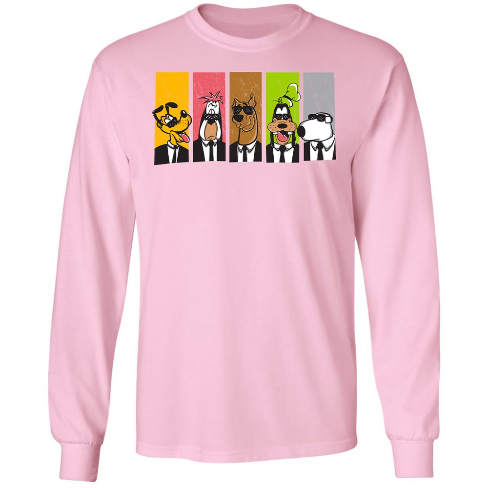 Long Sleeve T-Shirt - DFBTKDF2 - Light Pink - 3