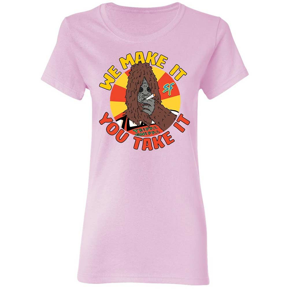 Women's T-Shirt - KAZ48E6V - Light Pink - 3