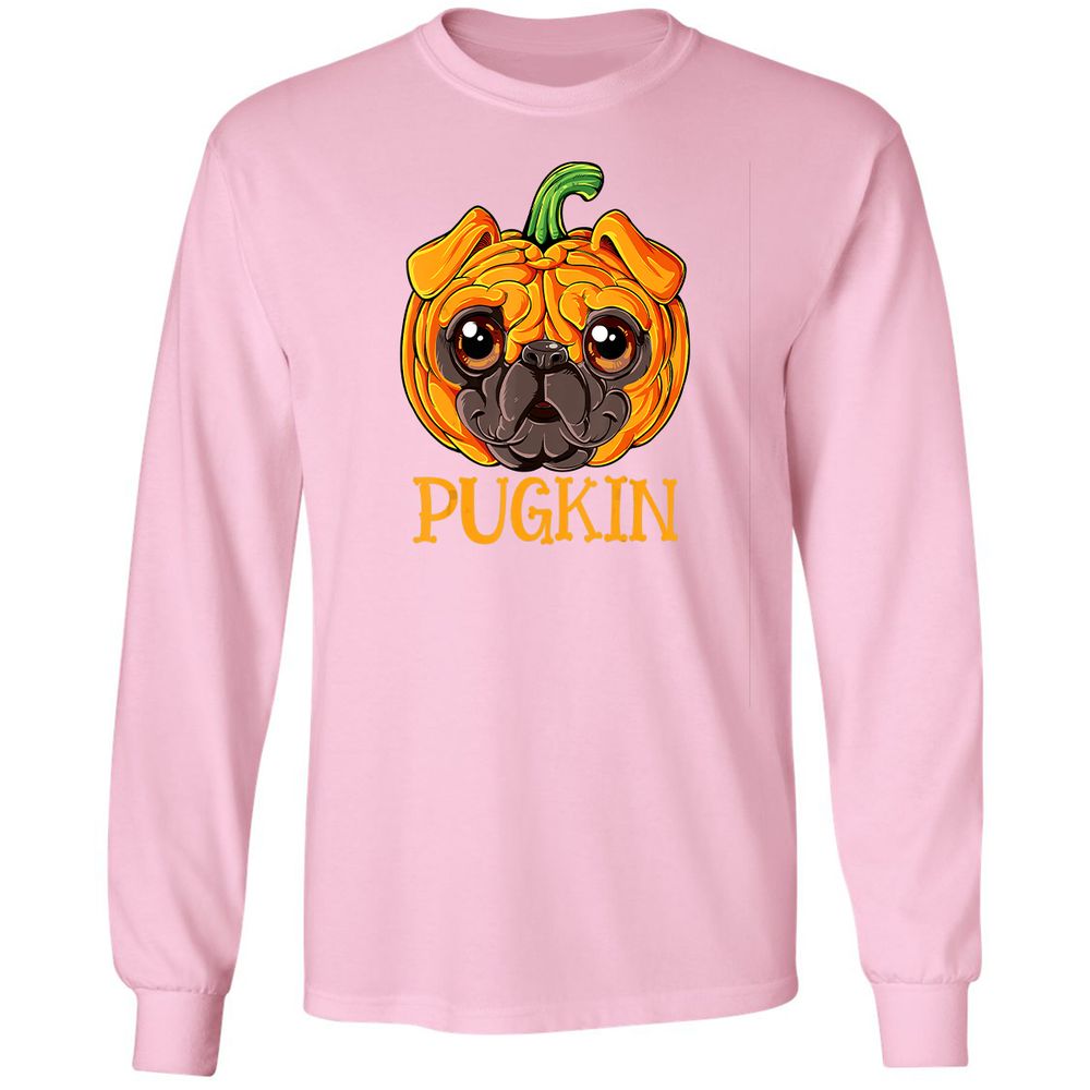 Long Sleeve T-Shirt - AJEL14DZ - Light Pink - 3