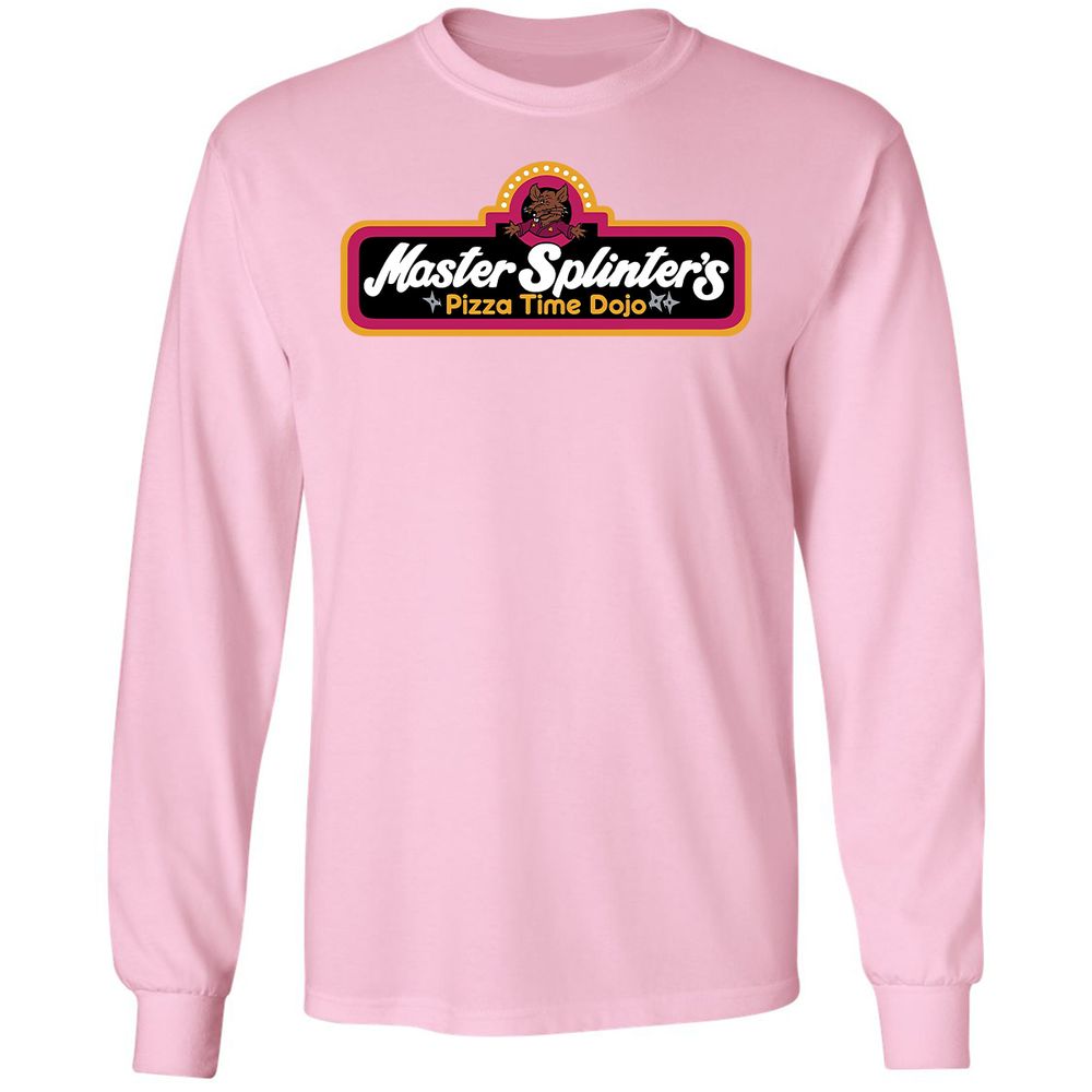 Long Sleeve T-Shirt - 8FPEV7HQ - Light Pink - 3