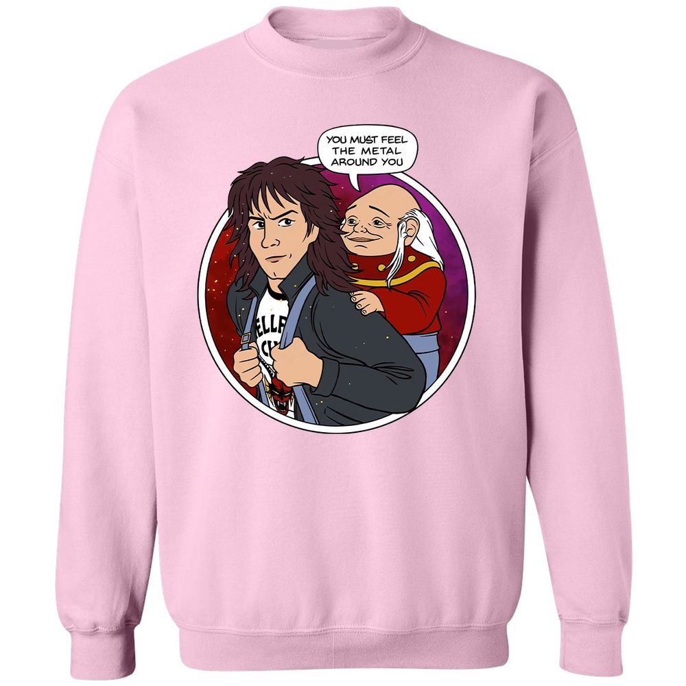 Classic Unisex Sweatshirt - 7S9BC8XS - Light Pink - 3