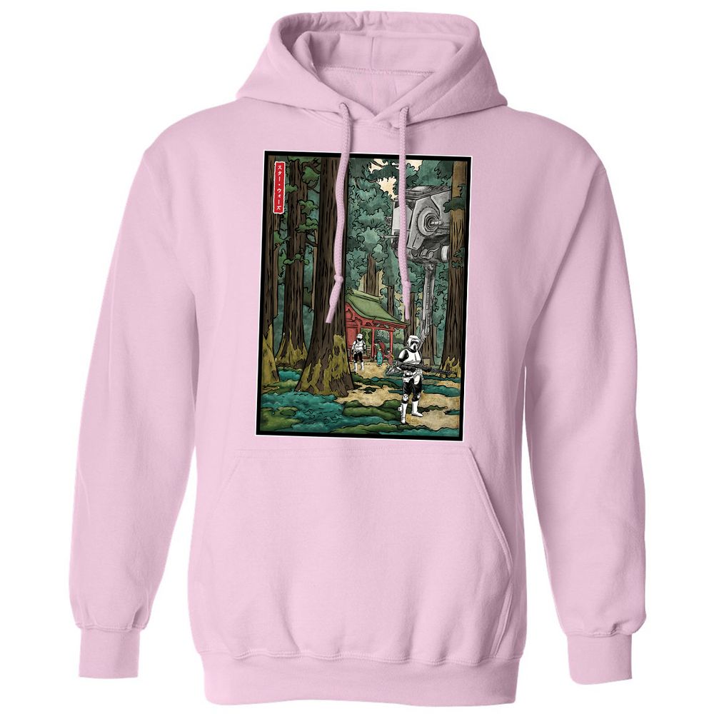 Classic Unisex Hoodie - A7V2FE9K - Light Pink - 3