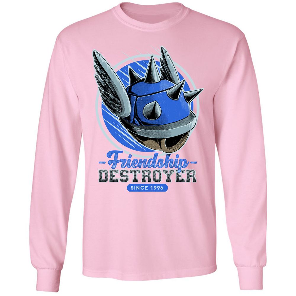 Long Sleeve T-Shirt - BR2CDMQZ - Light Pink - 3