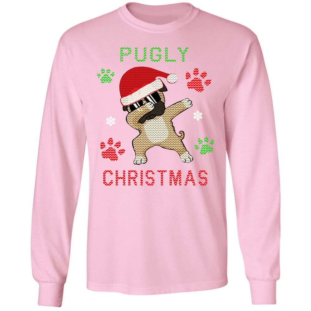Long Sleeve T-Shirt - D3YX4EMK - Light Pink - 3