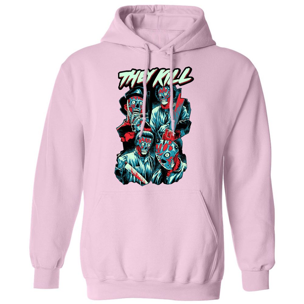 Classic Unisex Hoodie - G2Y439VH - Light Pink - 3