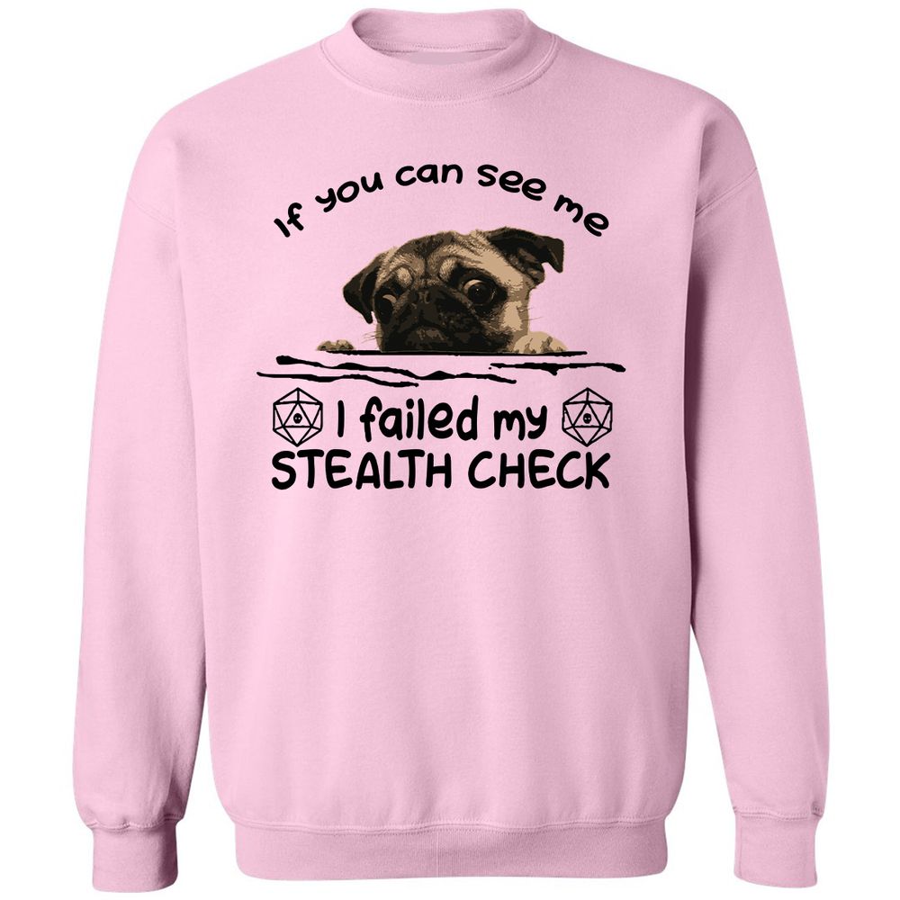 Classic Unisex Sweatshirt - 3V1FC5NS - Light Pink - 3