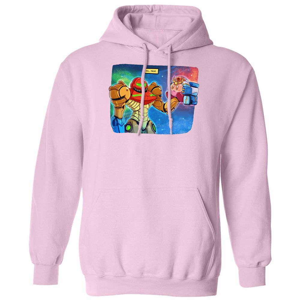 Classic Unisex Hoodie - 25DWPSB5 - Light Pink - 3