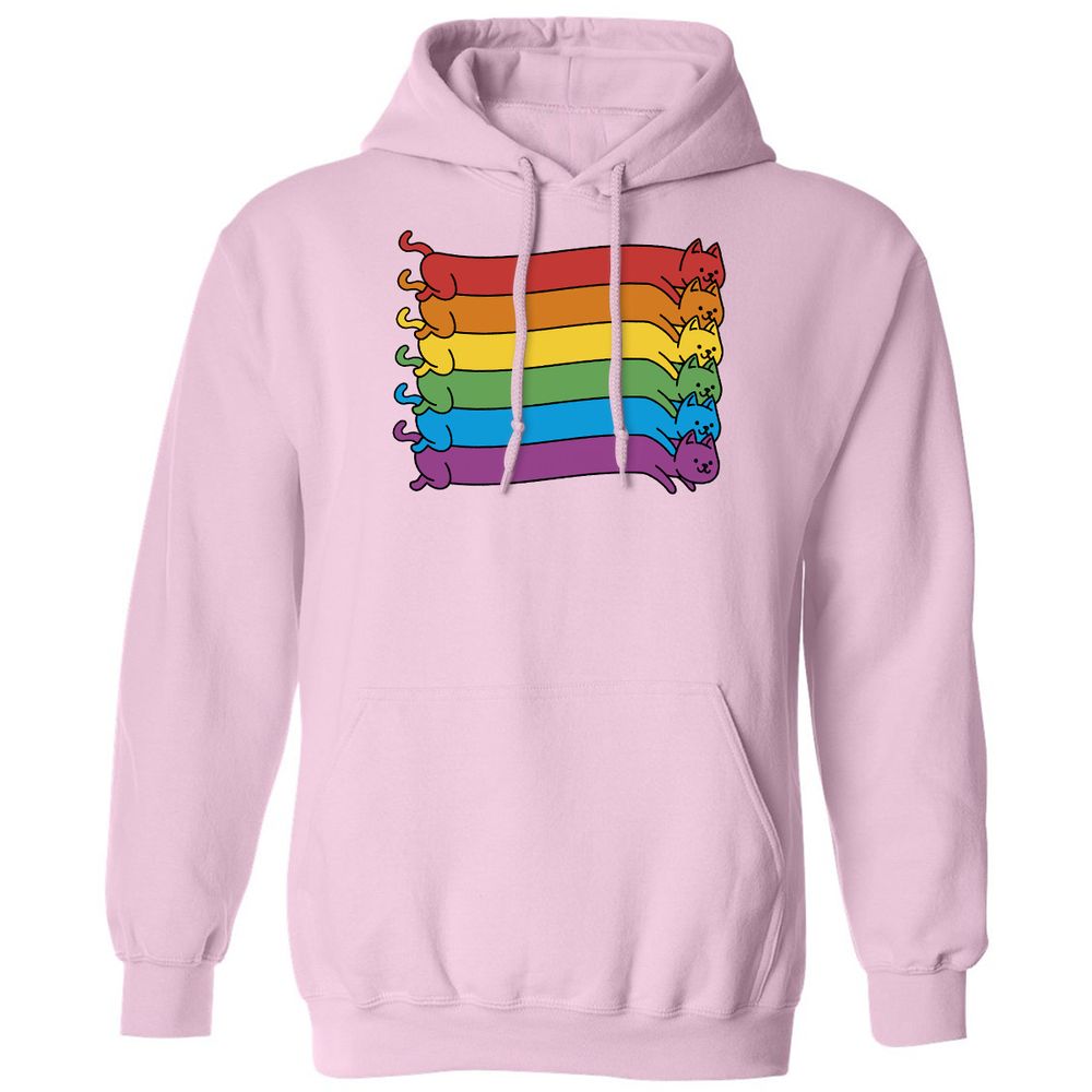 Classic Unisex Hoodie - TJ4H15TX - Light Pink - 3