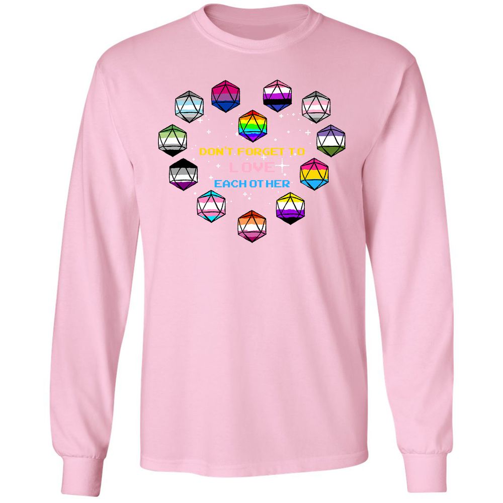 Long Sleeve T-Shirt - VQQW6X7P - Light Pink - 3