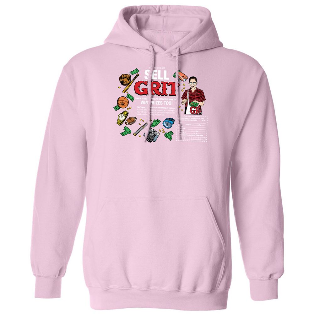 Classic Unisex Hoodie - 4QNYKQ9T - Light Pink - 3