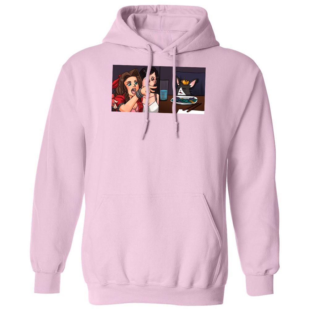 Classic Unisex Hoodie - B5Y3ND6U - Light Pink - 3