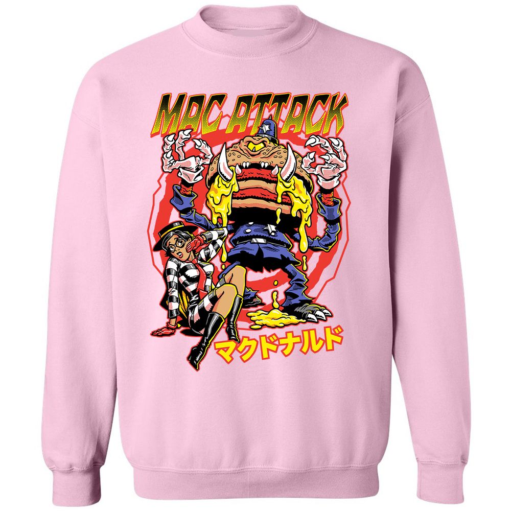 Classic Unisex Sweatshirt - T7Z3X5GD - Light Pink - 3