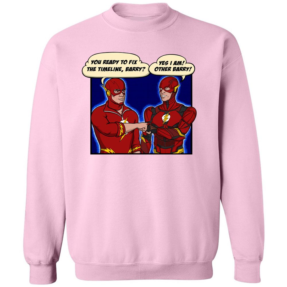 Classic Unisex Sweatshirt - DF25NVU9 - Light Pink - 3