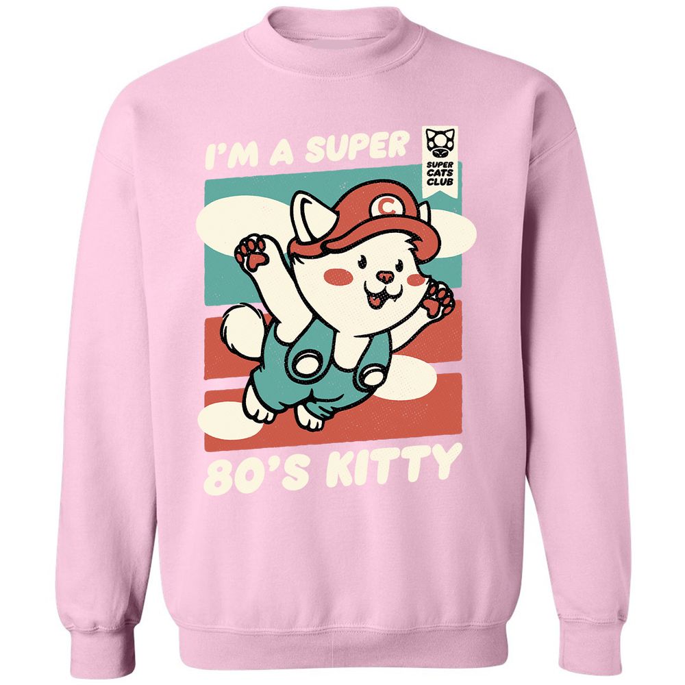 Classic Unisex Sweatshirt - RXDU1TZ9 - Light Pink - 3