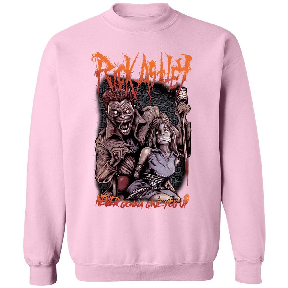 Classic Unisex Sweatshirt - AMLSCD9W - Light Pink - 3