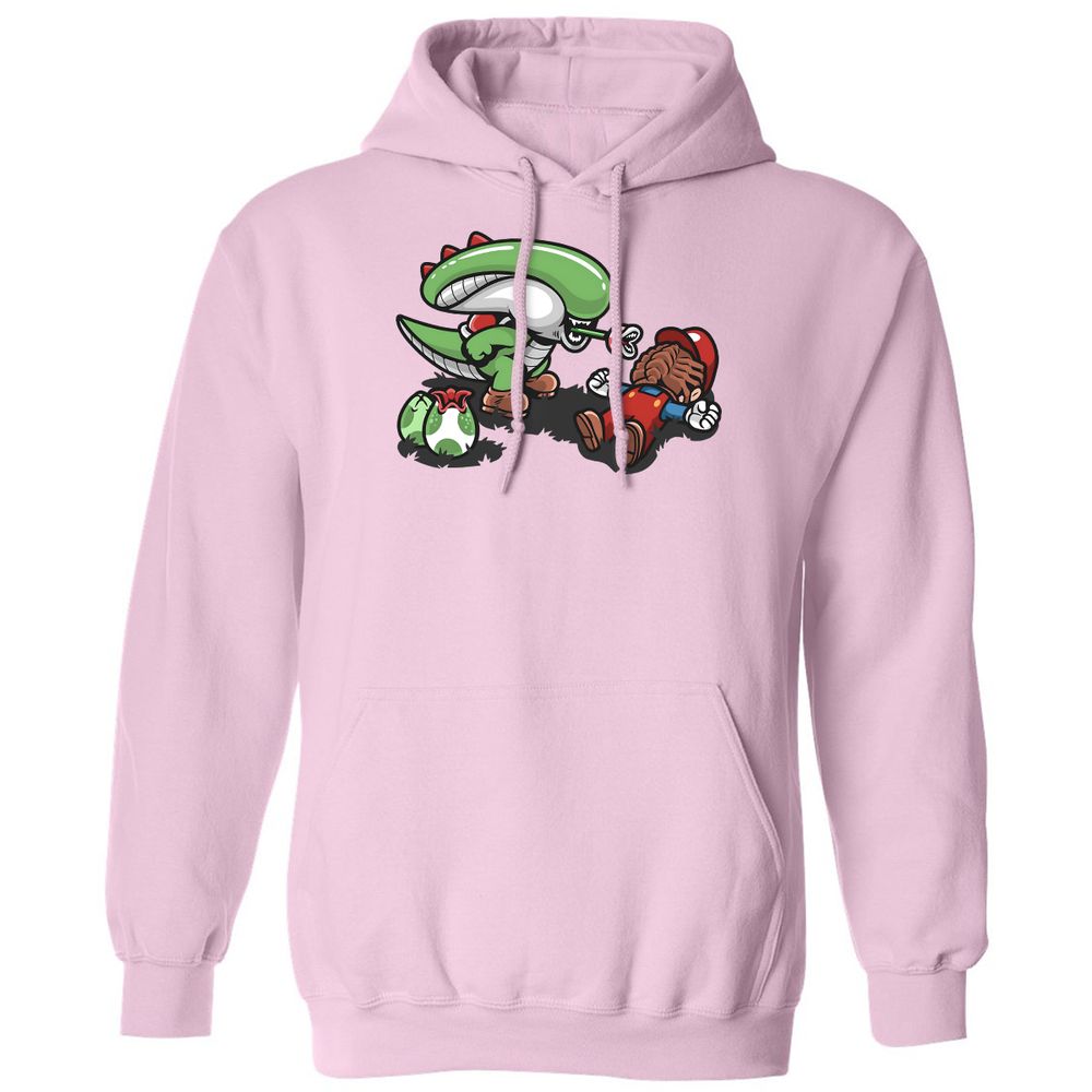 Classic Unisex Hoodie - JZS94ZNT - Light Pink - 3