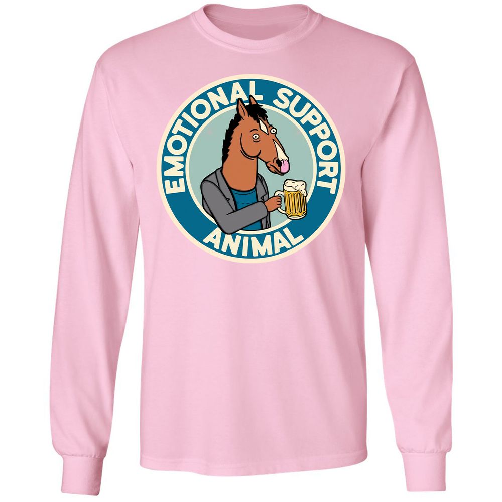 Long Sleeve T-Shirt - MNJYVW2V - Light Pink - 3