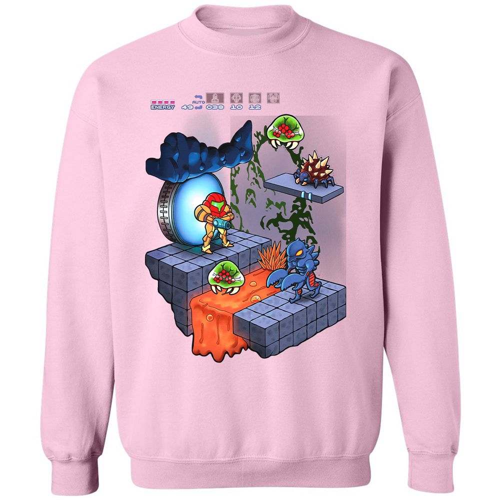 Classic Unisex Sweatshirt - 9SHFHC8N - Light Pink - 3