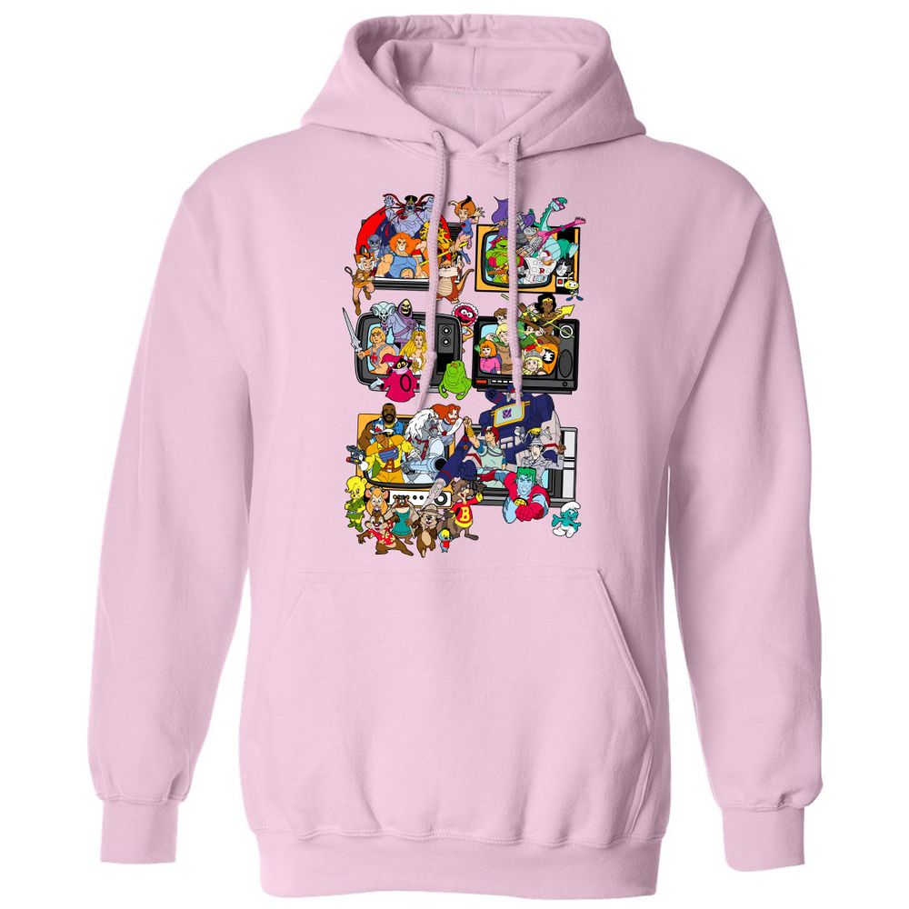 Classic Unisex Hoodie - LA6WP41R - Light Pink - 3