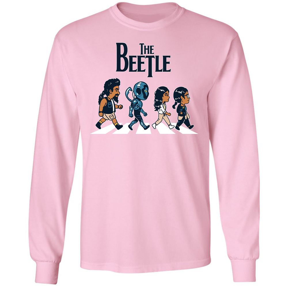 Long Sleeve T-Shirt - F1Q3MEH6 - Light Pink - 3