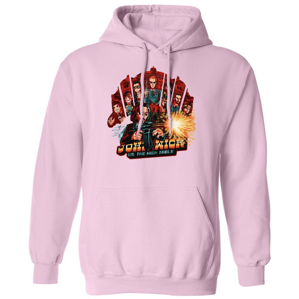 Classic Unisex Hoodie - 246C7FRV - Light Pink - 3