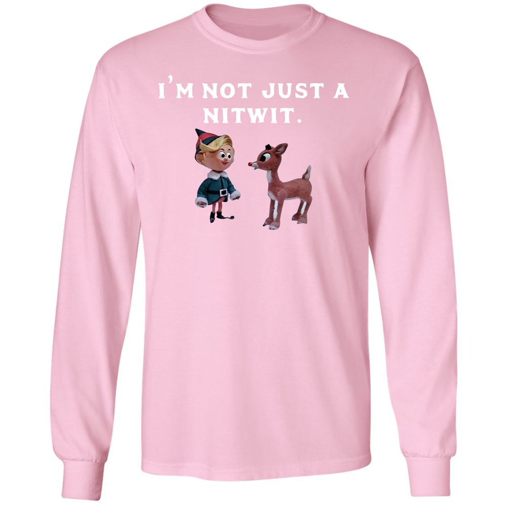 Long Sleeve T-Shirt - C7Q1RBLQ - Light Pink - 3