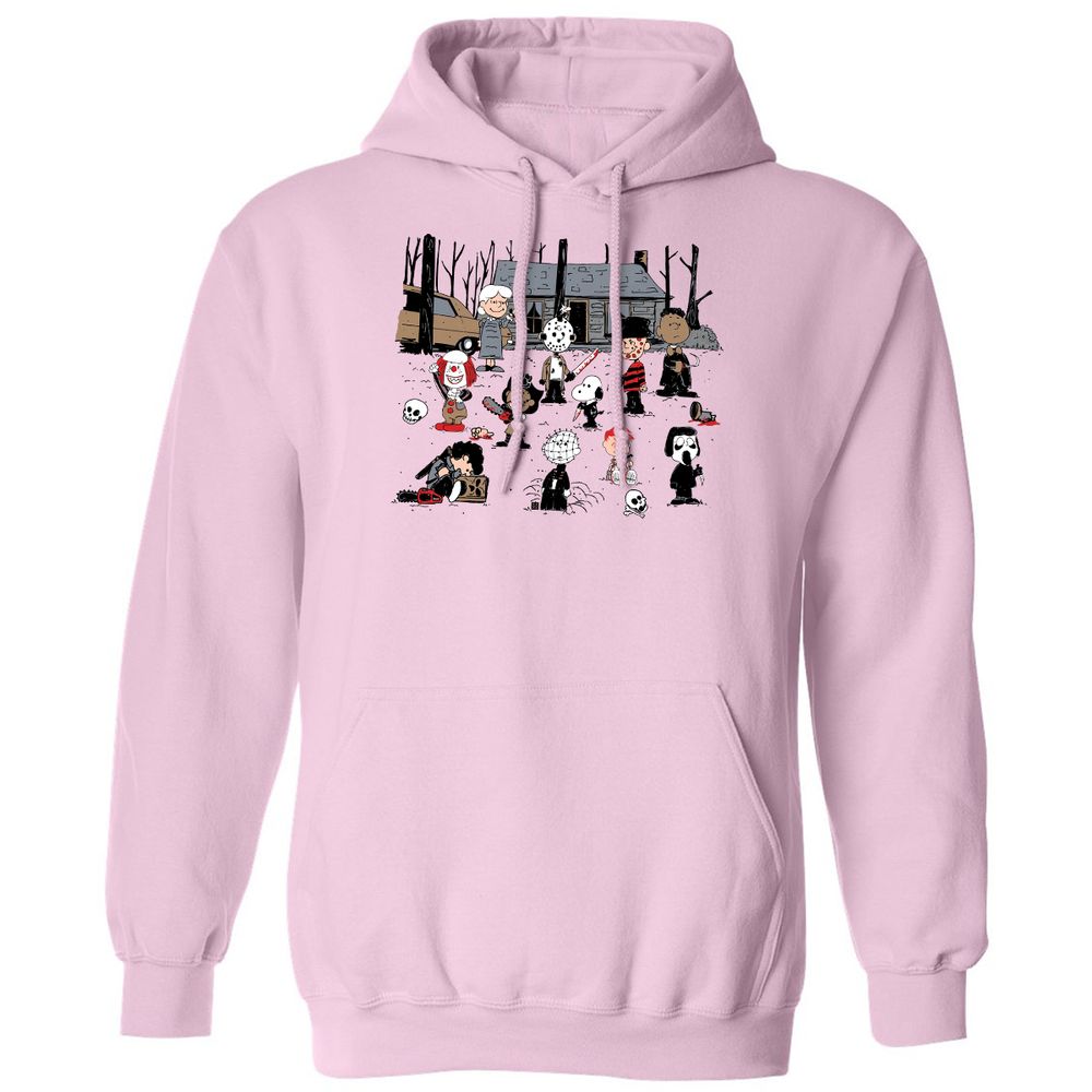 Classic Unisex Hoodie - XCL1N3MK - Light Pink - 3