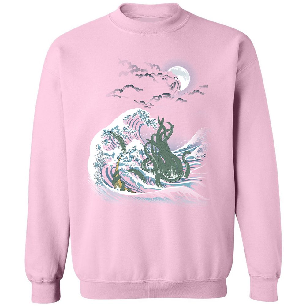Classic Unisex Sweatshirt - E6WTF5RT - Light Pink - 3