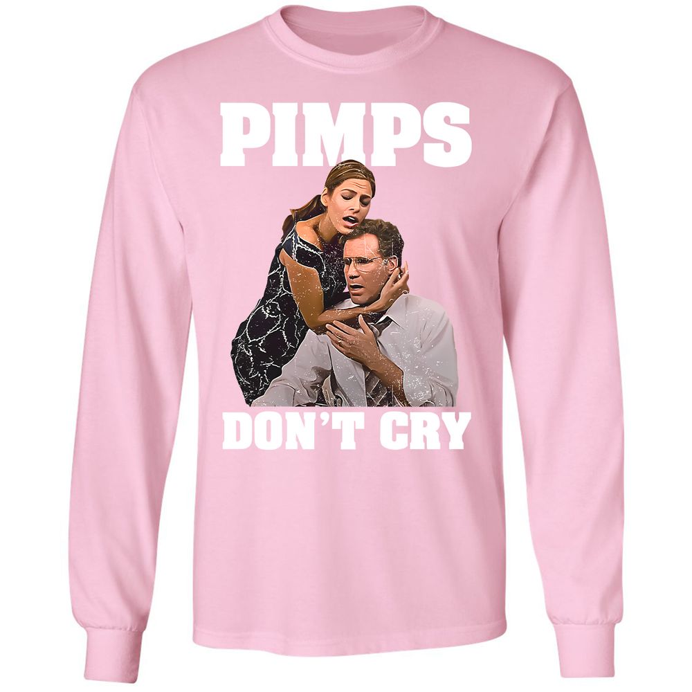 Long Sleeve T-Shirt - G7PZFBJ7 - Light Pink - 3