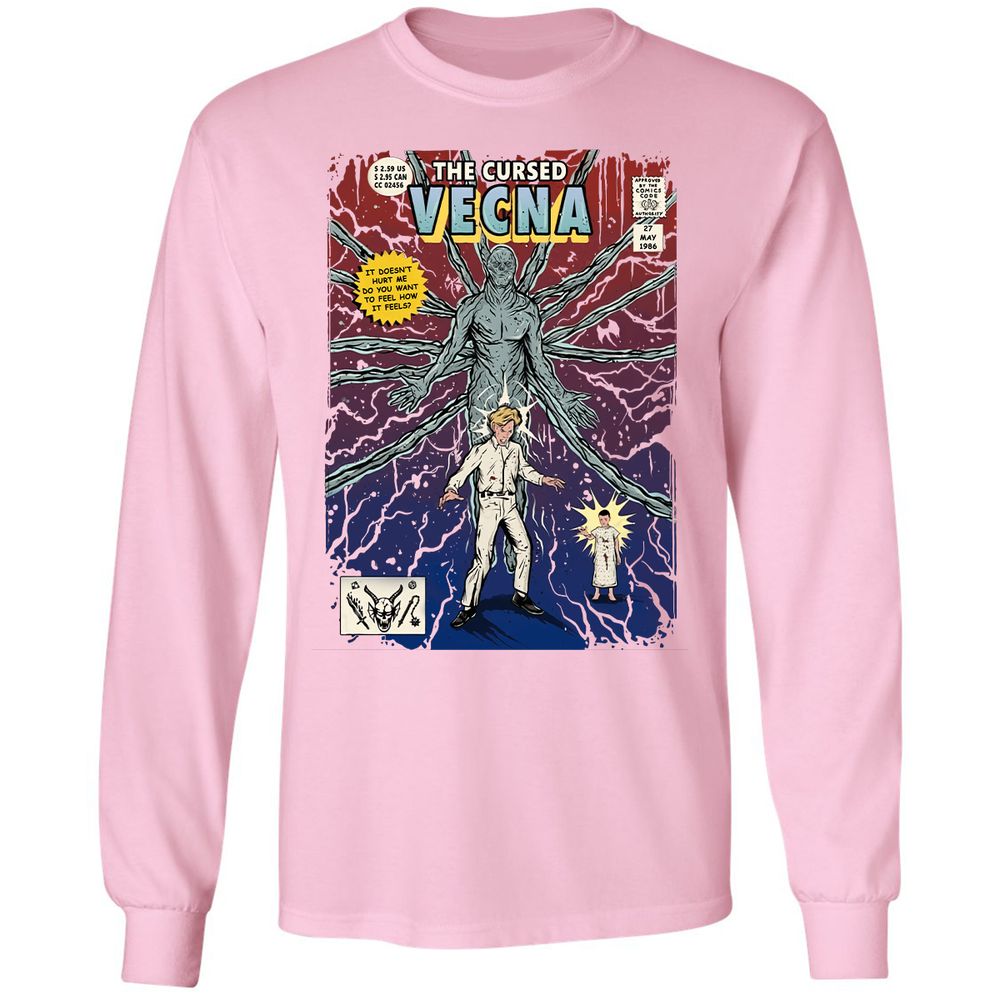 Long Sleeve T-Shirt - 8EVU1SXJ - Light Pink - 3