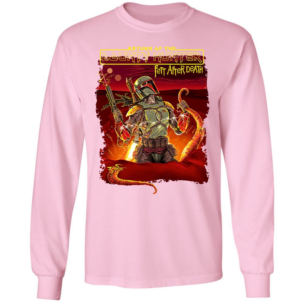 Long Sleeve T-Shirt - ZDDH9M9G - Light Pink - 3