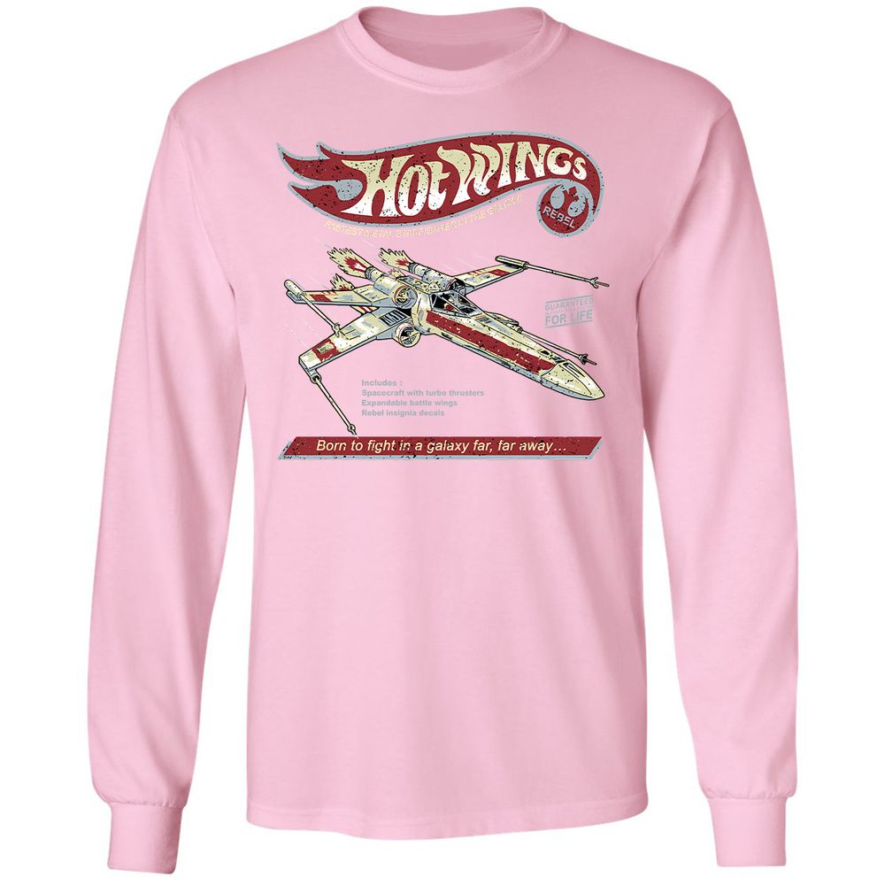 Long Sleeve T-Shirt - EWKNTFVW - Light Pink - 3