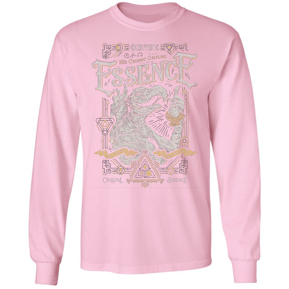 Long Sleeve T-Shirt - J77BKFHV - Light Pink - 3
