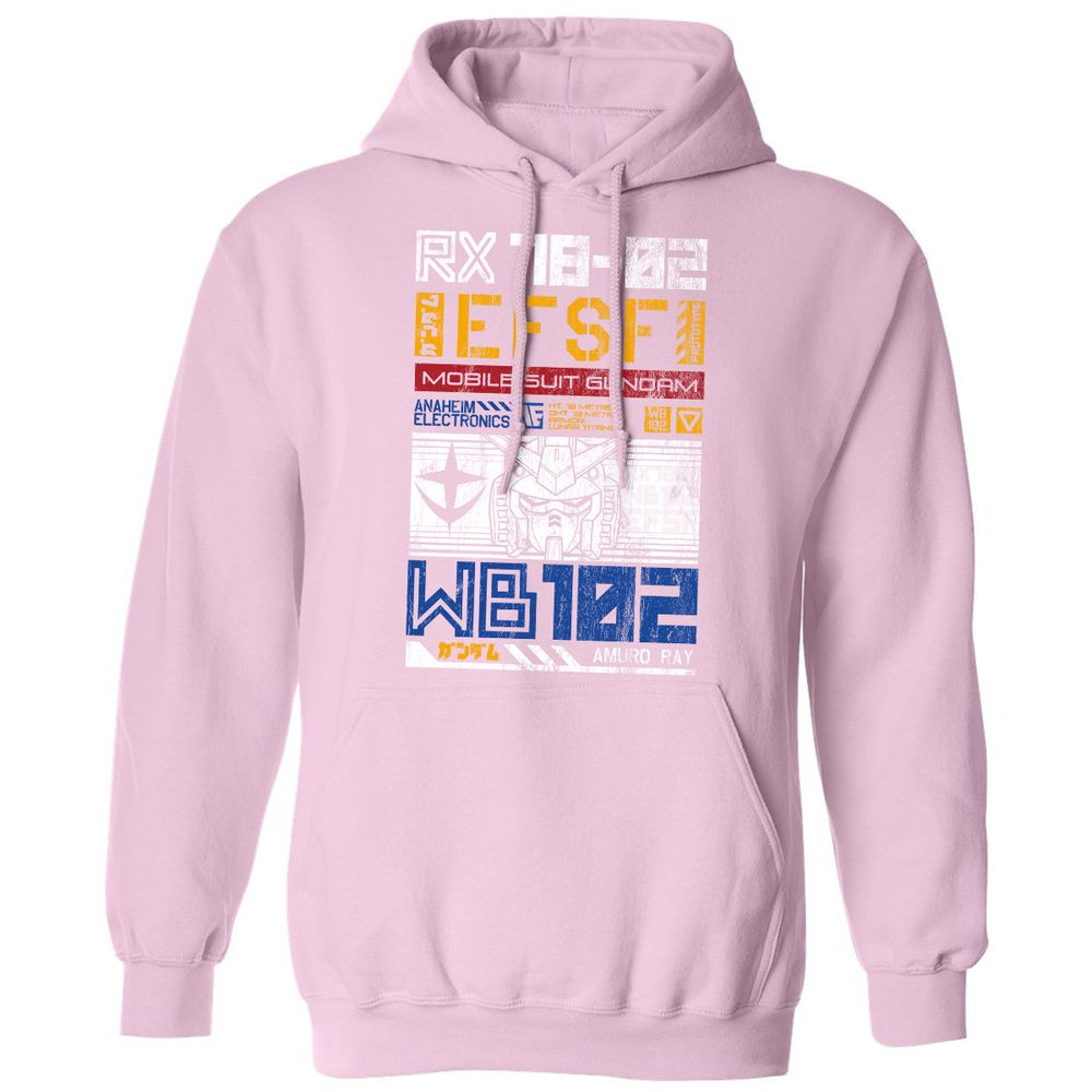 Classic Unisex Hoodie - RQWNFG9G - Light Pink - 3