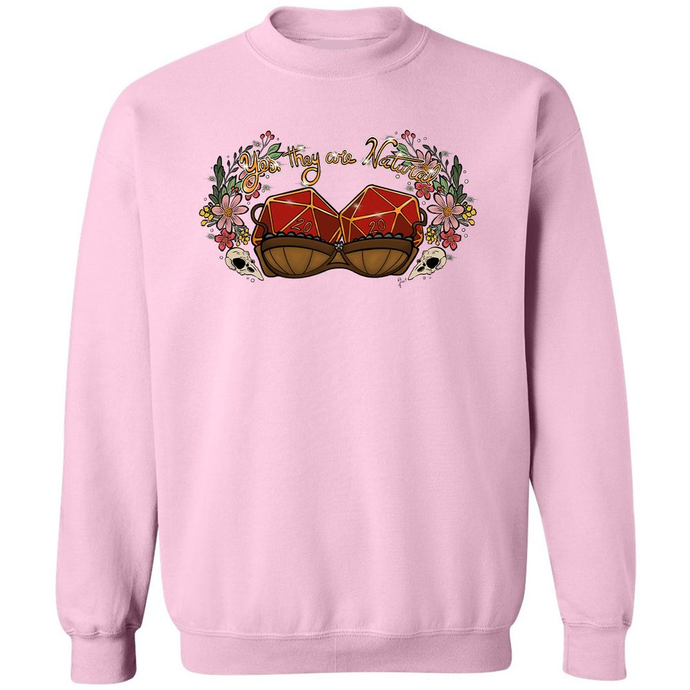 Classic Unisex Sweatshirt - YP3HGDDW - Light Pink - 3