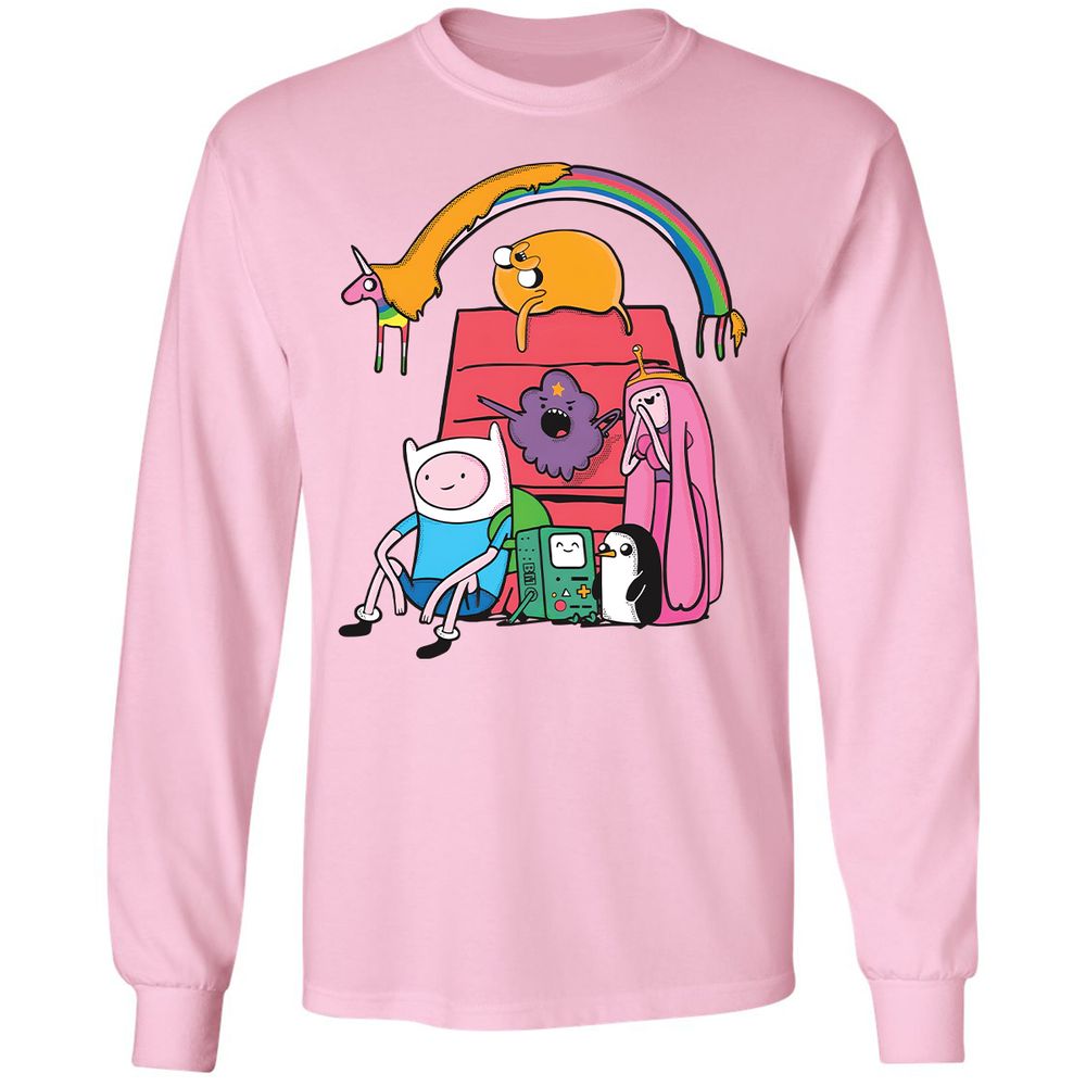 Long Sleeve T-Shirt - JS57J3HF - Light Pink - 3