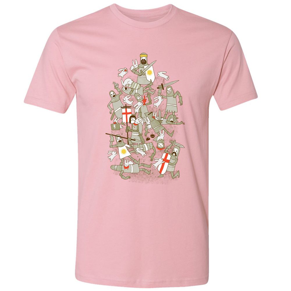 Premium Unisex T-Shirt - BHQDTTZW - Light Pink - 3