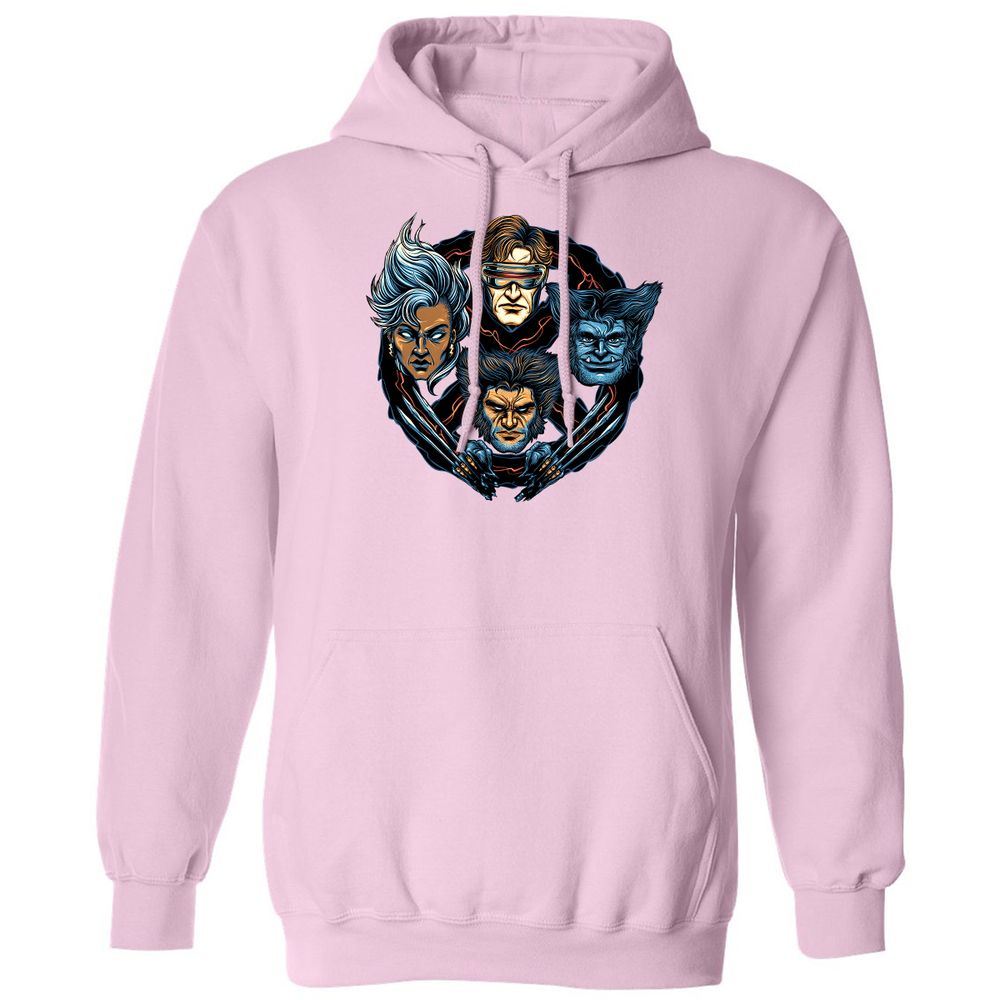 Classic Unisex Hoodie - P9LPDML3 - Light Pink - 3