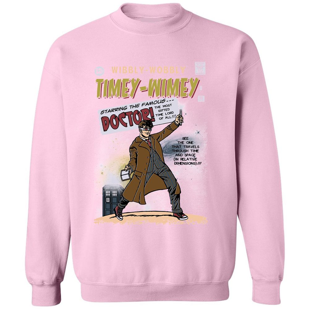 Classic Unisex Sweatshirt - P1ENLC83 - Light Pink - 3