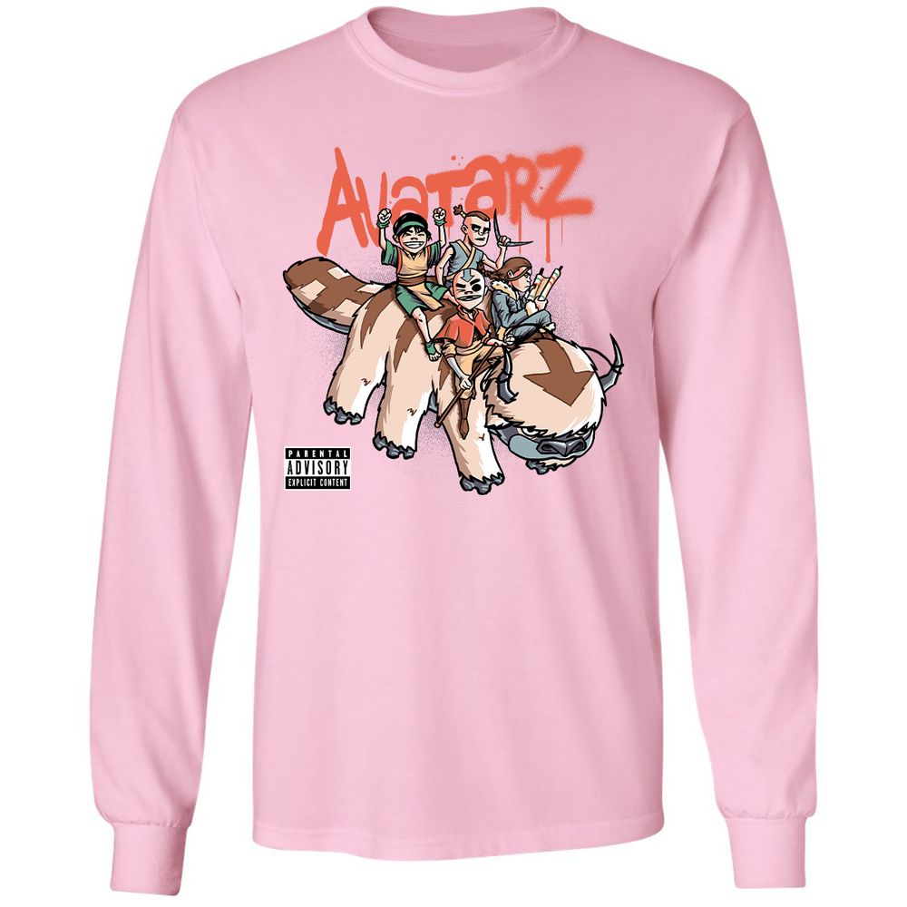 Long Sleeve T-Shirt - EGA98VF4 - Light Pink - 3