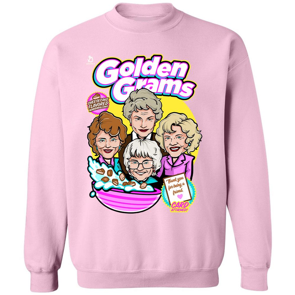 Classic Unisex Sweatshirt - 5D4G3Z3N - Light Pink - 3